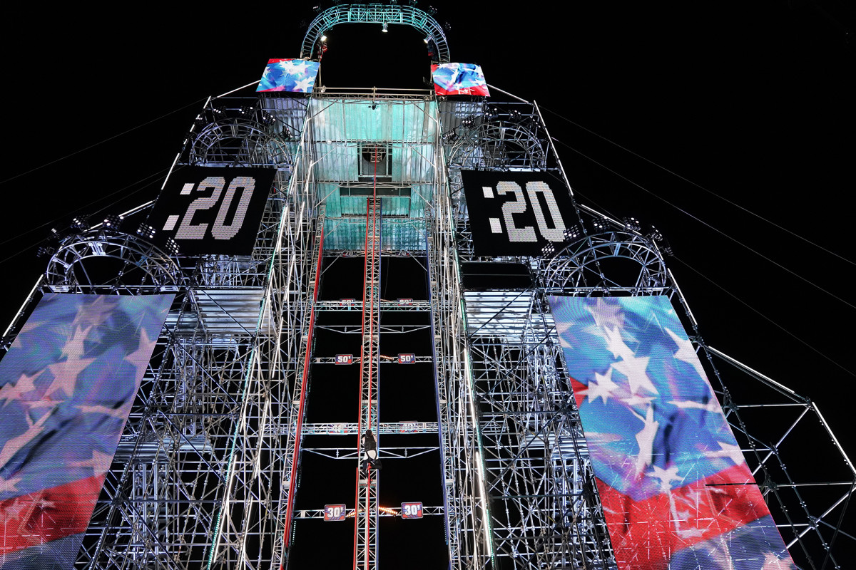 In the final stage on American Ninja Warrior, contestants face the imposing Mount Midoriyama,  which has been conquered just three times.